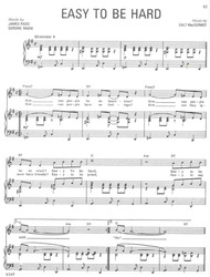 HAIR - vocal selection from movie     klavír/zpěv/kytara