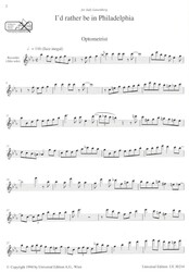 Jazz Recorder: I&apos;d rather be in Philadelphia by Pete Rose / altová zobcová flétna