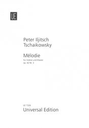 Tschaikowsky: MELODIE op. 42 nr. 3 (ES-DUR) violin &amp; piano / housle a klavír