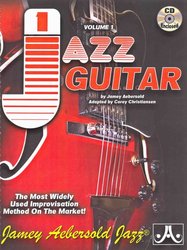 JAMEY AEBERSOLD JAZZ, INC JAZZ GUITAR 1 by Jamey Aebersold + CD / kytara + tabulatura