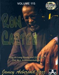 JAMEY AEBERSOLD JAZZ, INC AEBERSOLD PLAY ALONG 115 - RON CARTER + 2x CD