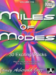 AEBERSOLD PLAY ALONG 116 - Miles Of Modes: Modal Jazz + 2x CD