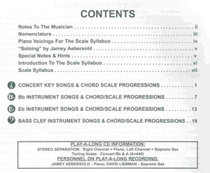 AEBERSOLD PLAY ALONG 26 - THE SCALE SYLLABUS + 2x CD