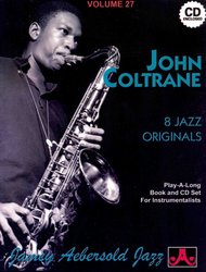 JAMEY AEBERSOLD JAZZ, INC AEBERSOLD PLAY ALONG 27 - JOHN COLTRANE + CD