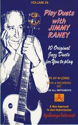 AEBERSOLD PLAY ALONG 29 - PLAY JAZZ DUETS with Jimmy RANEY + CD