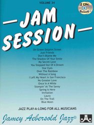 JAMEY AEBERSOLD JAZZ, INC AEBERSOLD PLAY ALONG 34 - JAM SESSION + CD