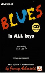 JAMEY AEBERSOLD JAZZ, INC AEBERSOLD PLAY ALONG 42 - BLUES IN ALL KEYS + CD