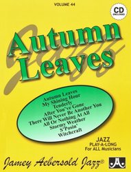 JAMEY AEBERSOLD JAZZ, INC AEBERSOLD PLAY ALONG 44 - AUTUMN LEAVES + CD