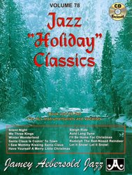 AEBERSOLD PLAY ALONG 78 - Jazz Holiday Classics + Audio Online