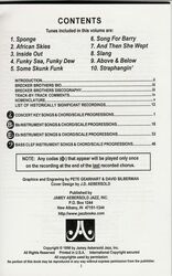 AEBERSOLD PLAY ALONG 83 - THE BRECKER BROTHERS + CD