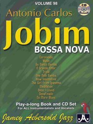 AEBERSOLD PLAY ALONG 98 - Antonio Carlos Jobim + Audio Online