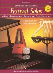 Neil A.Kjos Music Company Standard of Excellence: Festival Solos 1 + CD / klarinet