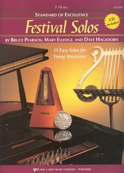 Neil A.Kjos Music Company Standard of Excellence: Festival Solos 1 + CD / f horn (lesní roh)