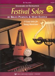 Neil A.Kjos Music Company Standard of Excellence: Festival Solos 1 + CD / trumpeta