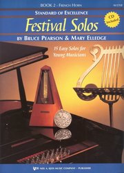 Neil A.Kjos Music Company Standard of Excellence: Festival Solos 2 + CD / lesní roh (f horn)