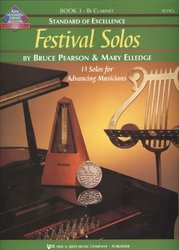 Standard of Excellence: Festival Solos 3 + Audio Online / klarinet