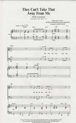 Warner Bros. Publications THEY CAN´T TAKE THAT AWAY FROM ME /  SATB*