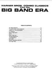 WB COMBO CLASSICS - BIG BAND ERA / tři pozouny