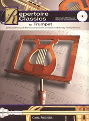 REPERTOIRE CLASSICS for TRUMPET + CD / trubka + piano