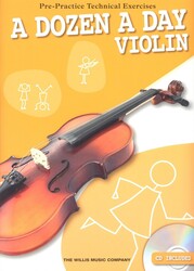 A DOZEN A DAY (Pre-Practice Technical Exercises) + Audio Online / housle