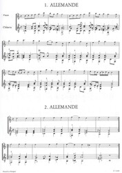 RENAISSANCE DANCES for flute (recorder) and guitar / příčná flétna (zobcová flétna) + kytara