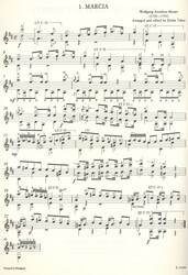 Musica per chitarra: Mozart - SHORT PIECES / kytara