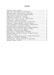 Hungarian Christmas Songs (Maďarské vánoční písně) / dvoje (troje) housle pro začátečníky