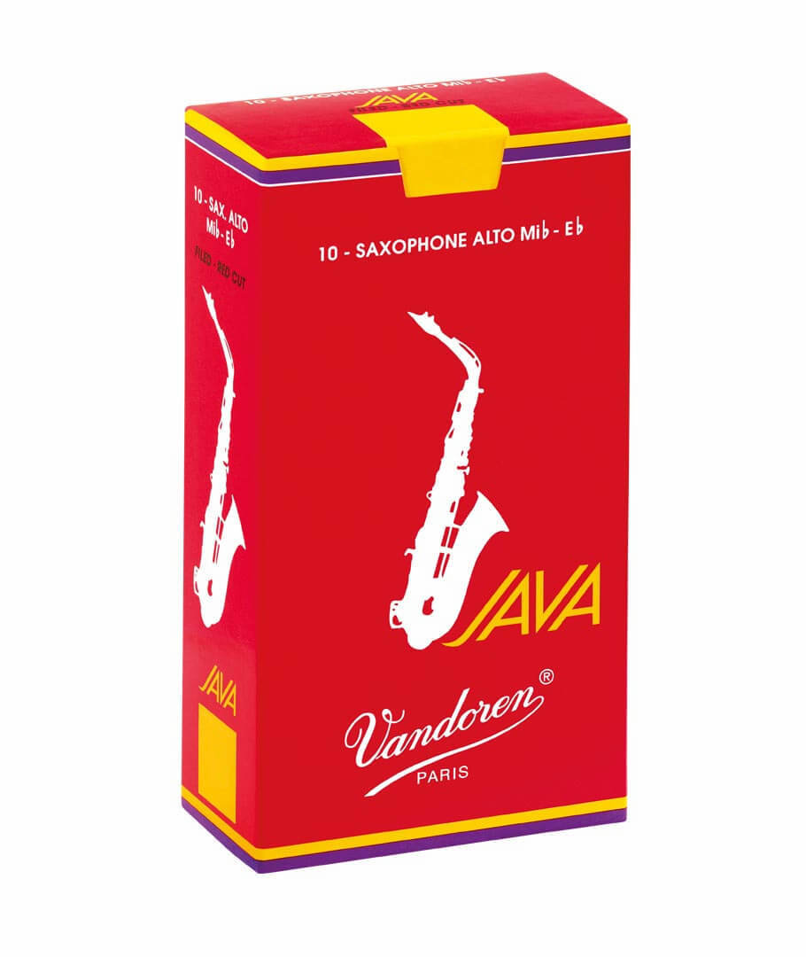 Vandoren Java Red Cut plátek pro alt saxofon tvrdost 2,5