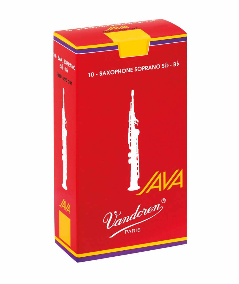 Vandoren Java Red Cut plátek pro soprán saxofon tvrdost 3.5