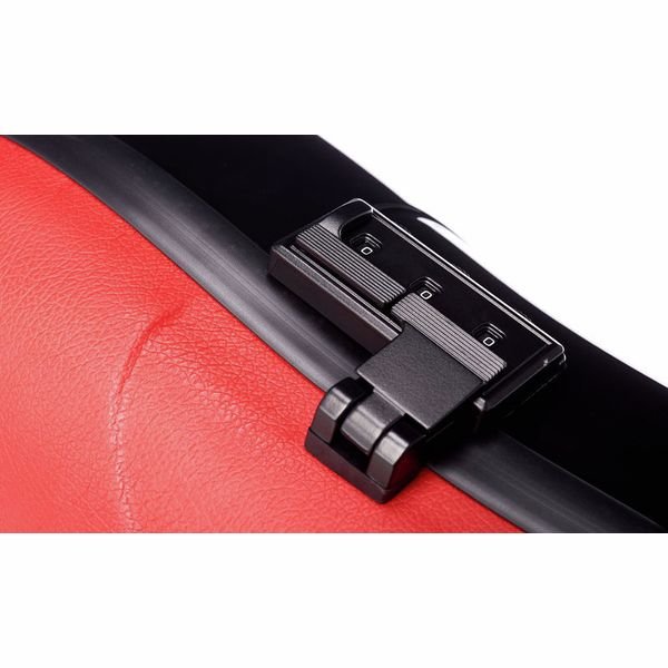 Gewa Air Prestige tvarované pouzdro pro housle, barevná kombinace červená/černá