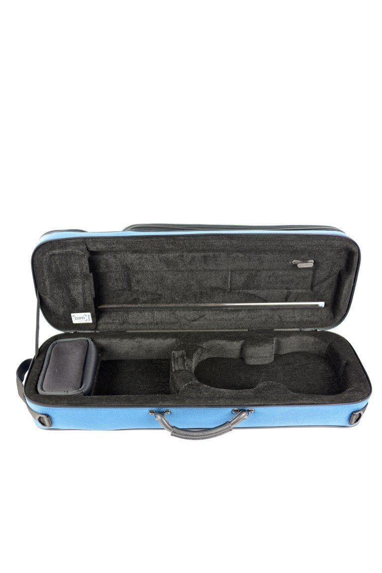 Bam Cases Classic 3/4 1/2 Oblong - houslový kufr, šedočerný 2003SGB