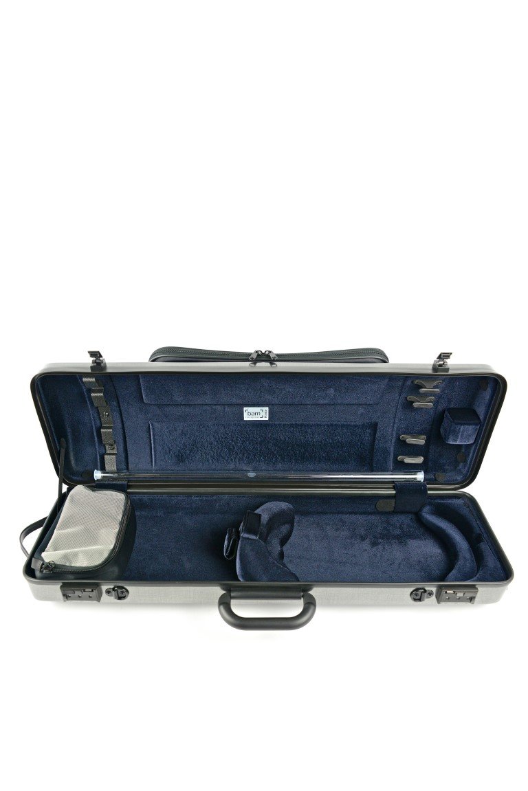 BAM Cases Hightech  - houslový kufr, tweed carbon s malou kapsou - 2011 XLT