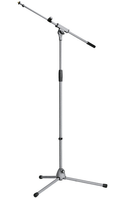 K&M 21080 mikrofonní stojan s ramenem »Soft-Touch«, šedý