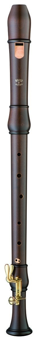 MOECK Tenorová zobcová flétna Rondo, s dvojitými klapkami - mořený javor 2421