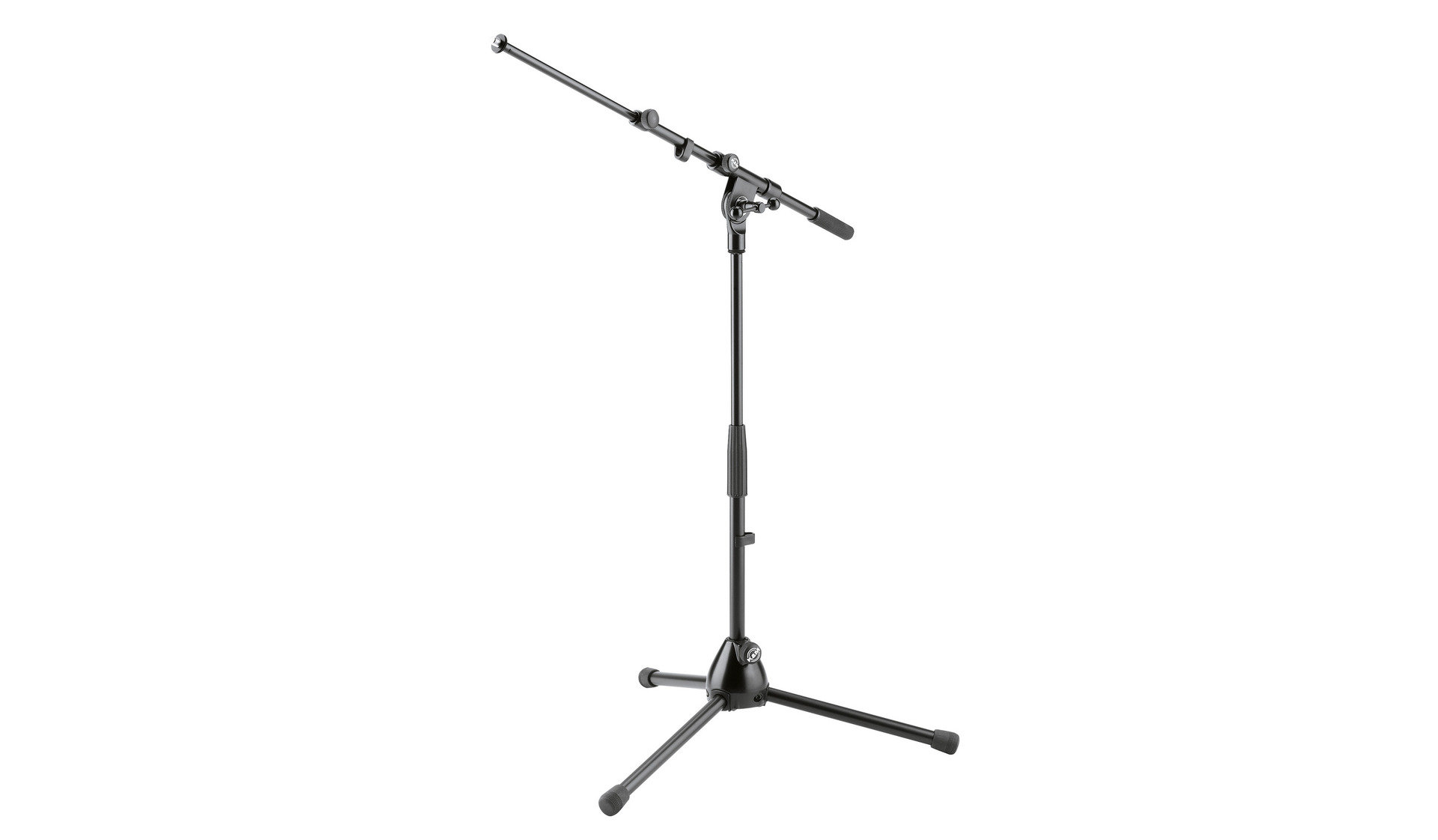 K&M 25900 mikrofonní stojan nízký, černý
