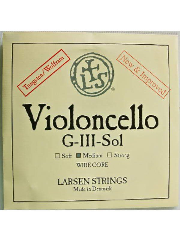 Larsen strings Struna G - WIRE, struna pro violoncello