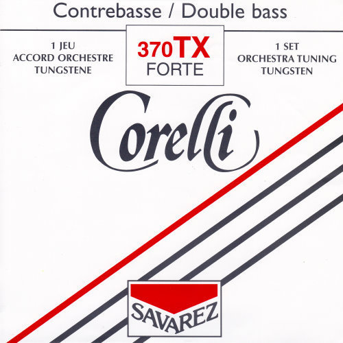 Savarez Corelli Forte 370 TX - sada strun pro kontrabas, orchestrální ladění