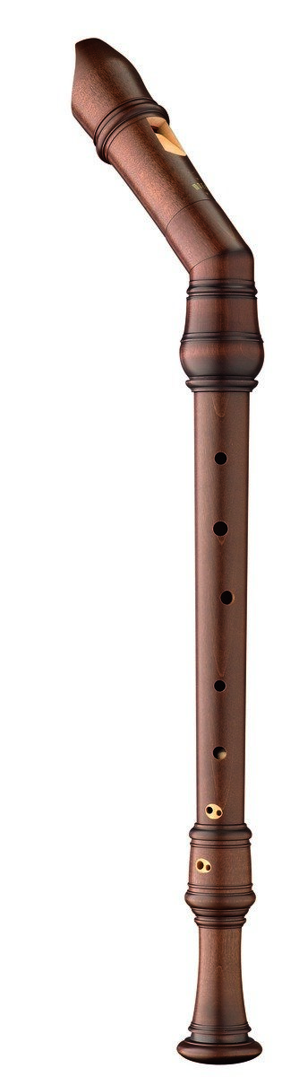 MOECK Tenorová zobcová flétna Rottenburgh, zahnutá hlavice - mořený javor 4451