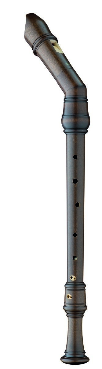 MOECK Tenorová zobcová flétna Rottenburgh, zahnutá hlavice - mořený javor 4451