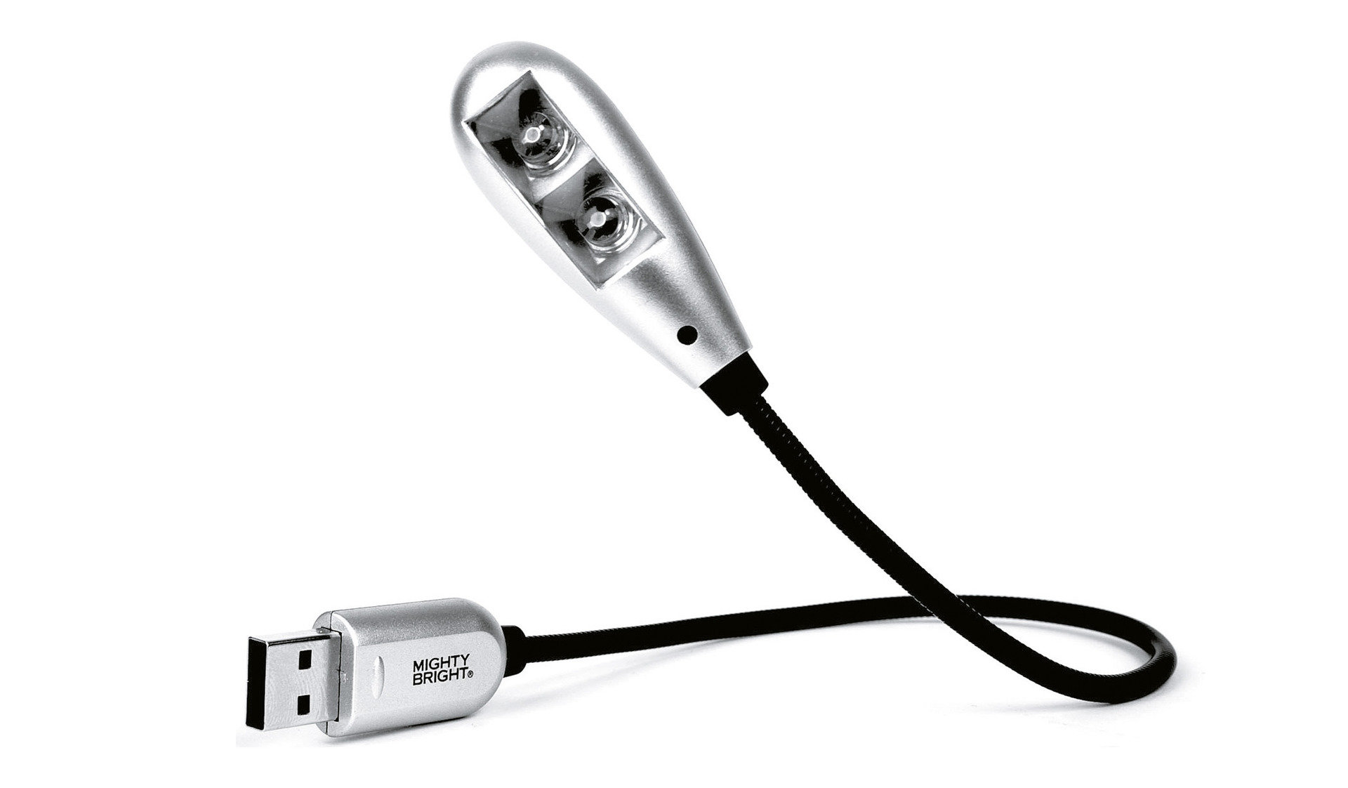 K&M 85682 Lampička 2 LED USB Light »Mighty Bright«