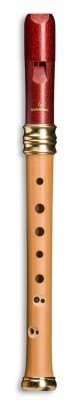 Mollenhauer Adri's Dream sopránová flétna - dřevo/plast červená 1119R