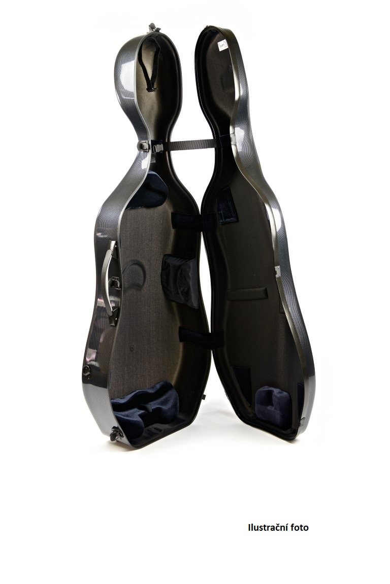 BAM Cases Hightech 3.5 Compact - pouzdro pro violoncello, carbon - Limited Edition