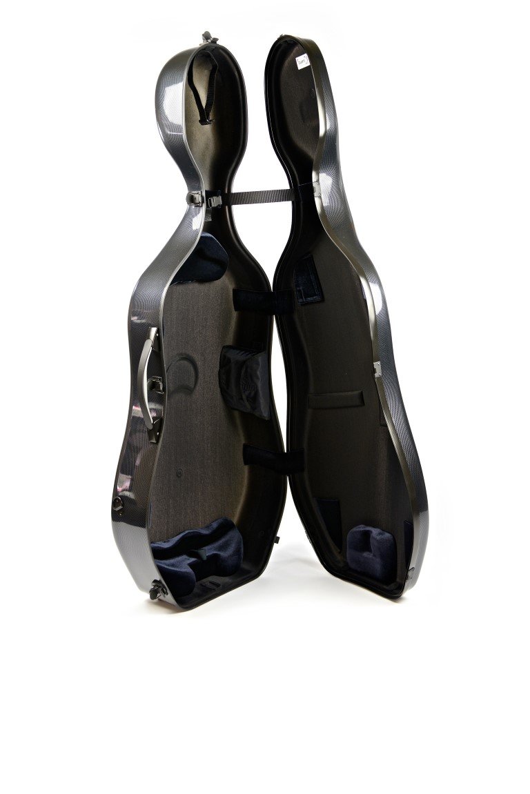 BAM Cases Hightech 3.5 Compact - pouzdro pro violoncello, černý carbon