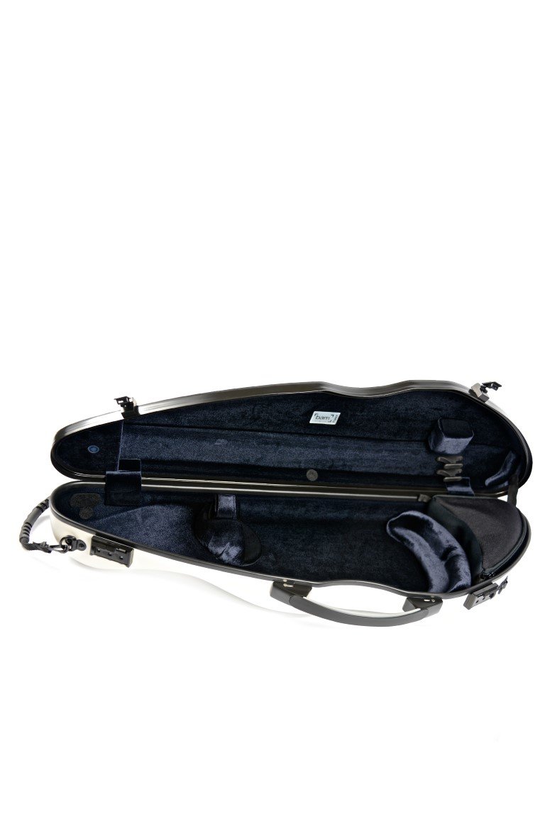 BAM Cases Hightech slim  - houslový kufr, tvarovaný - bílý 2000 XLW