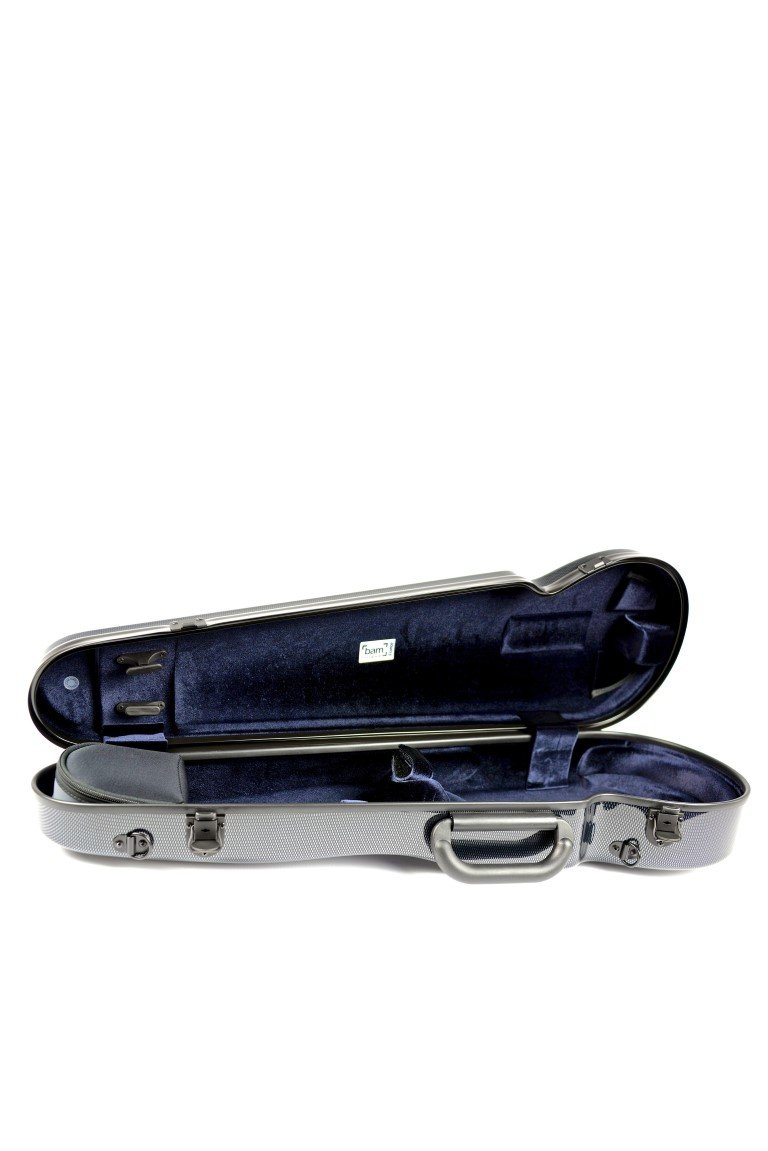 BAM Cases 2002XLC Hightech Contoured - houslový kufr, tvarovaný - černý carbon