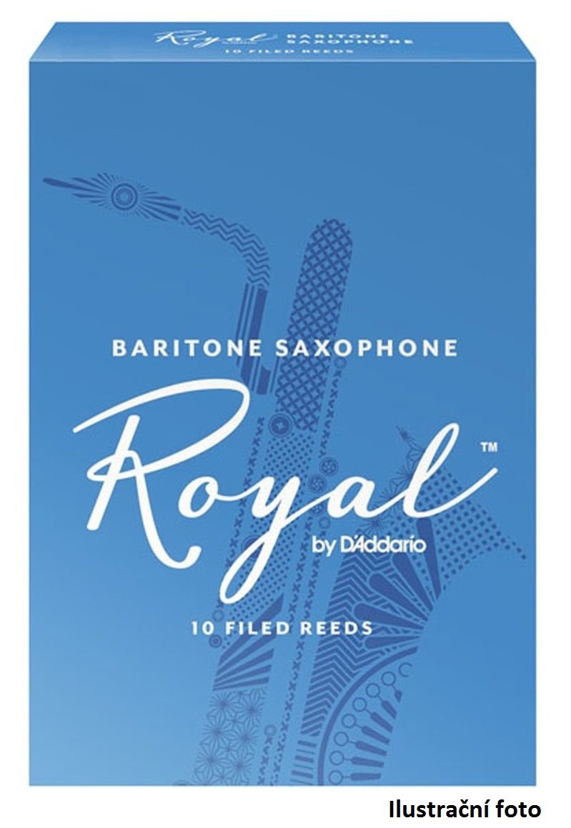 D´Addario Rico Royal plátek pro baryton saxofon tvrdost 1