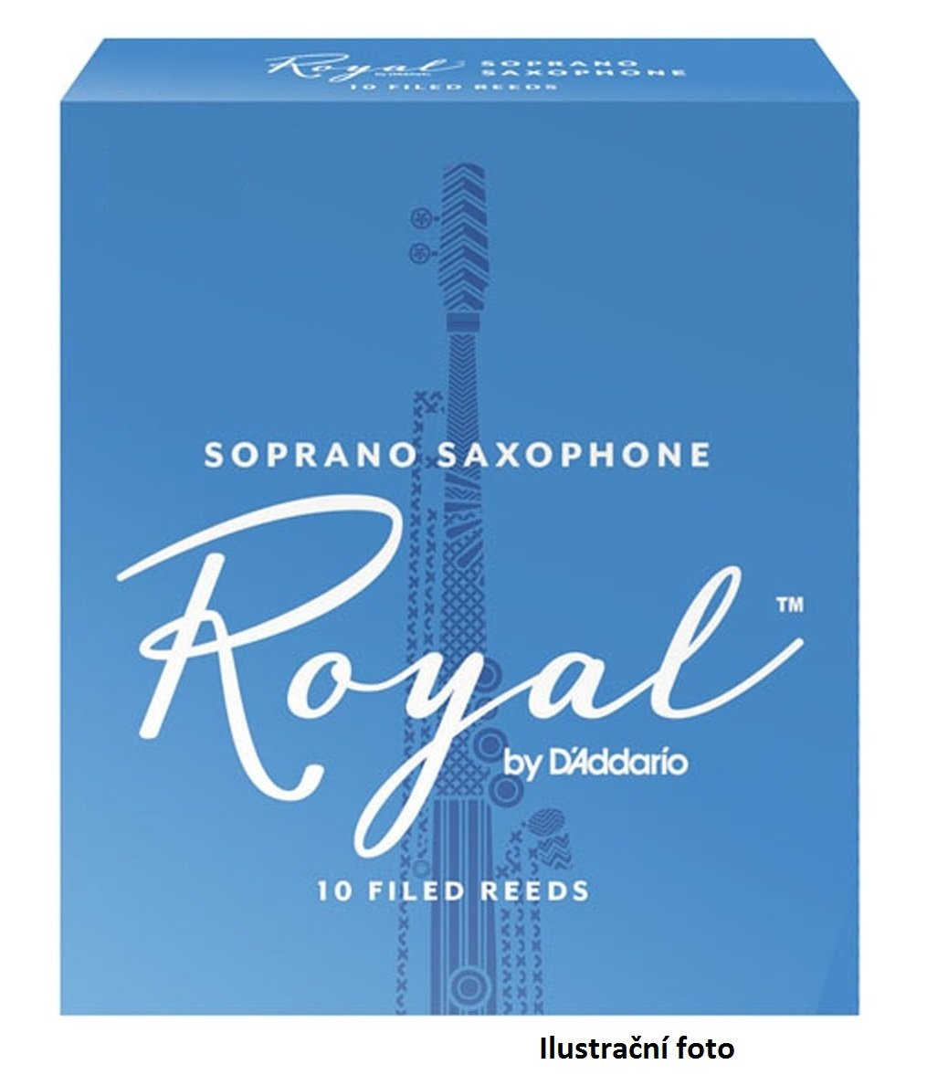D´Addario Rico Royal plátek pro soprán saxofon tvrdost 3