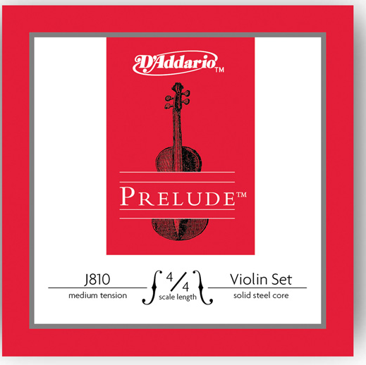 D'Addario J810 4/4M Prelude - struny houslové