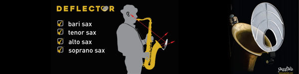 Jazzlab Deflector zvukové stínítko pro saxofon