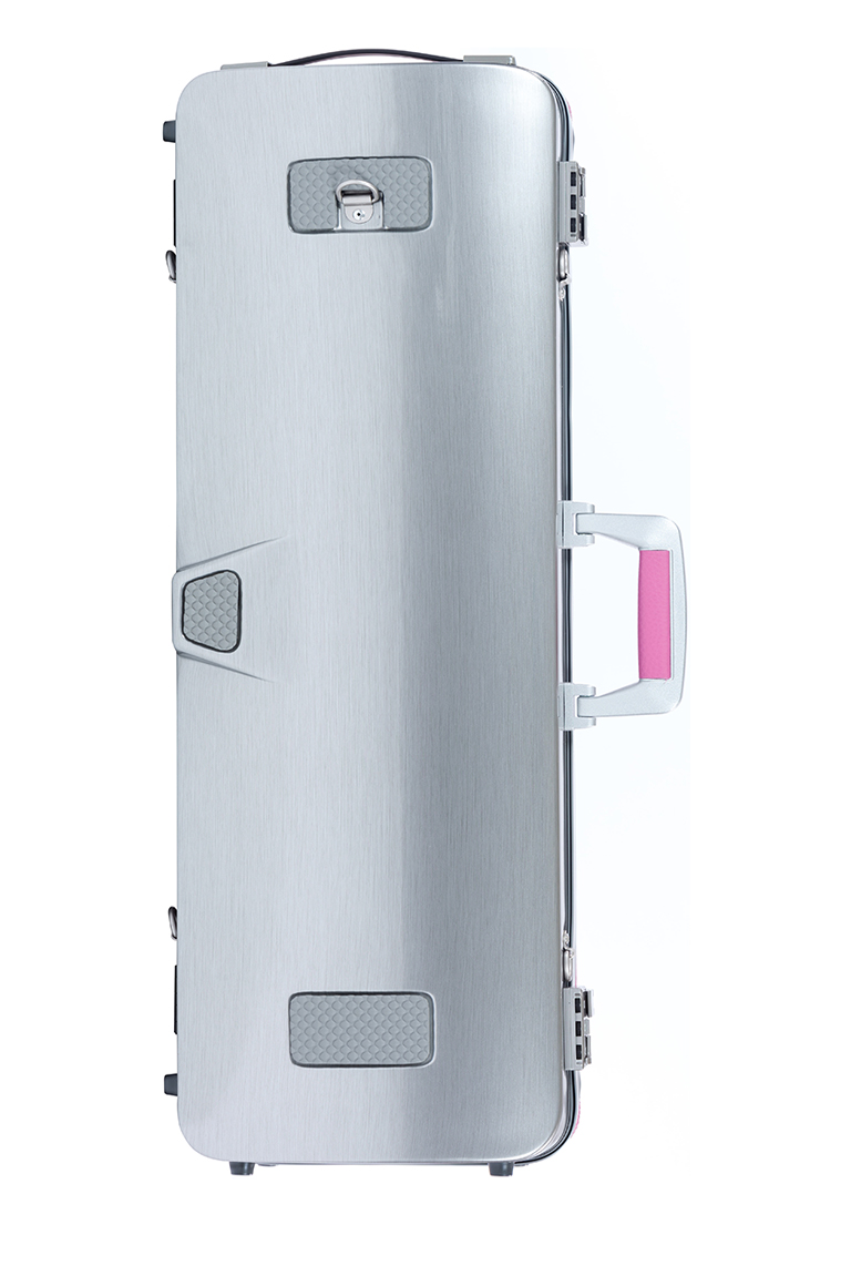 BAM Cases Hightech L'etoile Oblong - Houslový kufr bez zadní kapsy, růžový ET2001XLRO